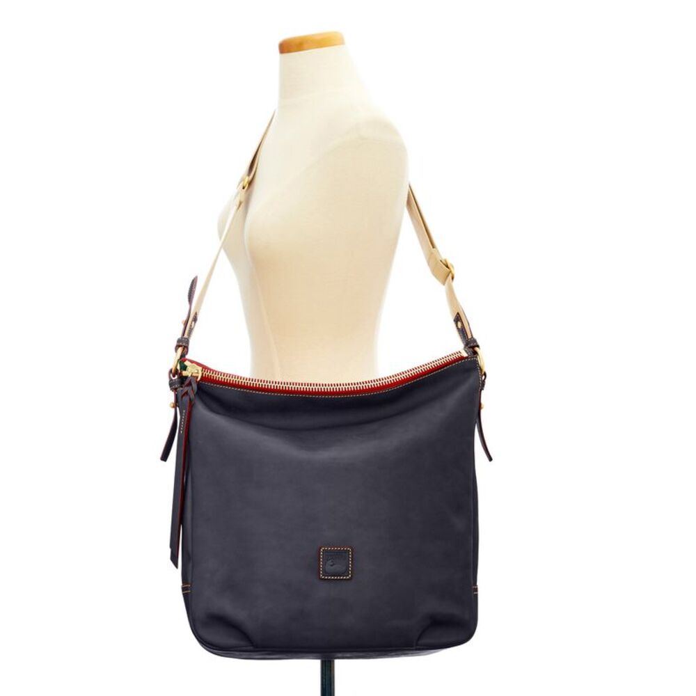 Dooney & Bourke Florentine Tilton Crossbody Shoulder Bag - Navy - Picture 4 of 4
